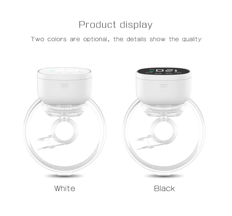 Wearable Breast Pump Mother and Baby Supplies Breast Pump Breast Milk Milking and Milking Machine Fully Automatic Breast Pump - Toddlers Baby